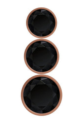 Evolved - Gender X - Gold Digger Butt Plug Set - Rose Gold - Stag Shop