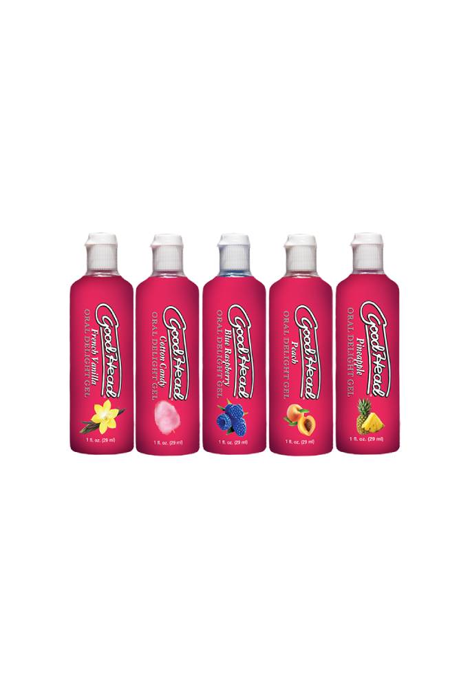 Doc Johnson - GoodHead - Oral Delight Gel - 5-Pack - Stag Shop