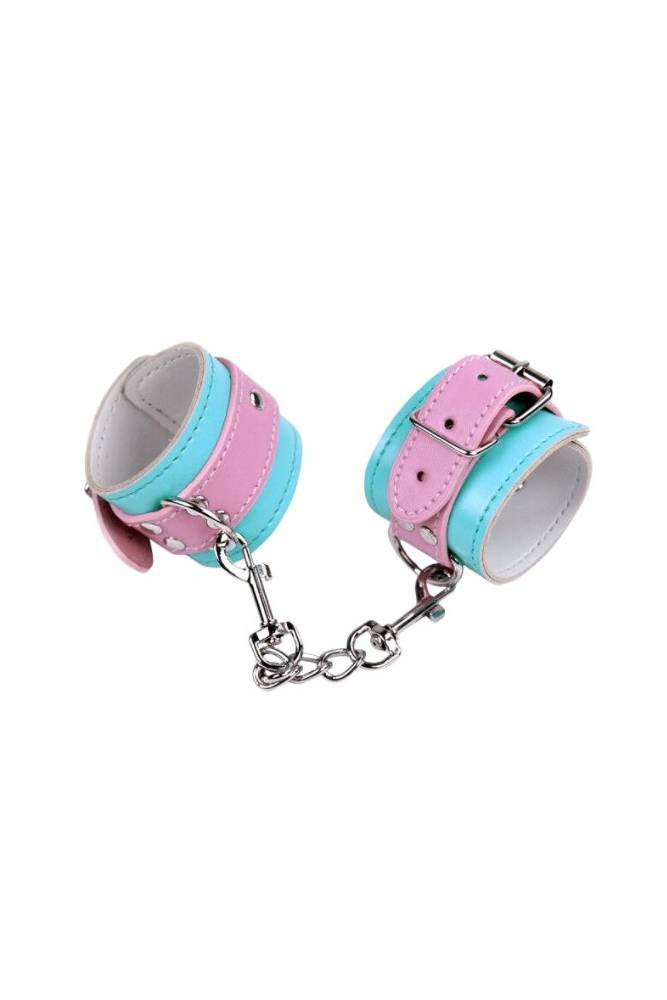 Nobu - HC6 Handcuffs - Pink/Blue - Stag Shop