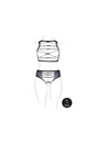 Shots Toys - Le Désir - SHA009 - Helike Open Cup Bra & Panty Set - Black - OS/XL - Stag Shop