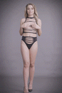 Shots Toys - Le Désir - SHA009 - Helike Open Cup Bra & Panty Set - Black - OS - Stag Shop