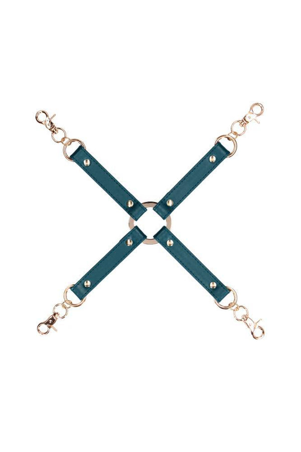 Ouch by Shots Toys - Halo - Hogtie Connector - Green - Stag Shop