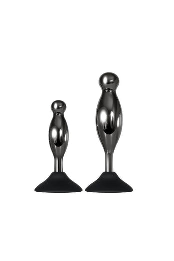 Evolved - Joy Sticks Butt Plug Set - Black - Stag Shop