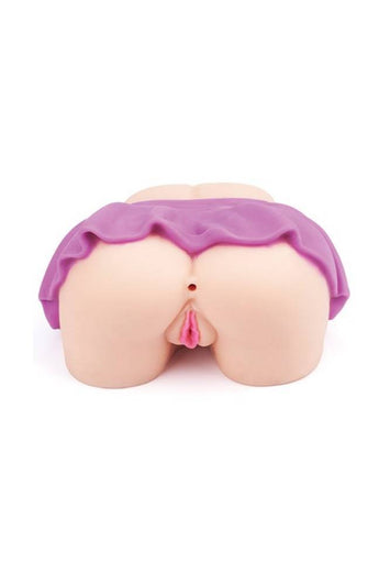 Cousins Group - Jessa Rhodes Mini Skirt Pussy and Ass Masturbator - Beige - Stag Shop