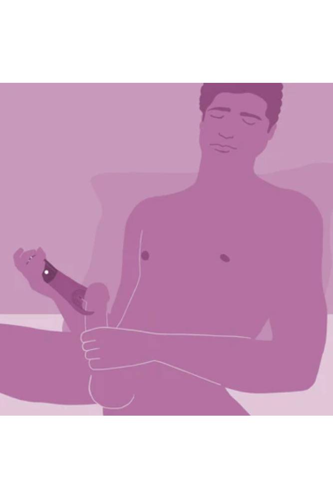 Fun Factory - Jewels - Manta Vibrating Stroker - Purple - Stag Shop