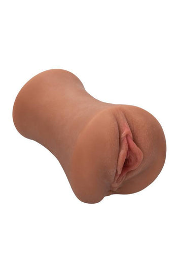 Cal Exotics - Stroke it - Juicy Pussy Stroker - Brown - Stag Shop