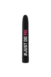 Shots Toys - FeelGood Vibe - JustDoMe Bullet Vibrator - Black - Stag Shop