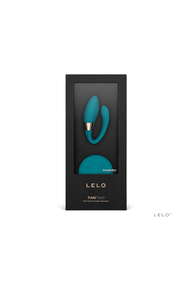 Lelo - Tiani Duo Remote Controlled Couples Vibrator - Blue - Stag Shop
