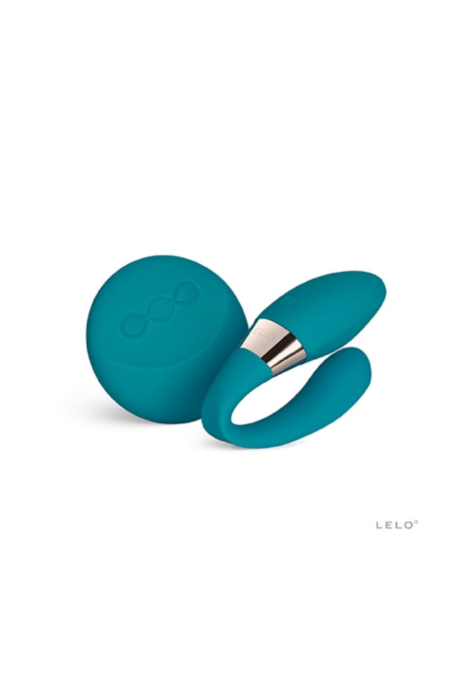 Lelo - Tiani Duo Remote Controlled Couples Vibrator - Blue - Stag Shop