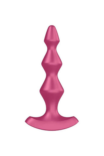 Satisfyer - Lolli 1 - Vibrating Anal Plug - Pink - Stag Shop