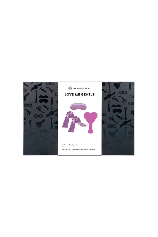 Sportsheets - Love Me Gentle Bondage Kit - Pink - Stag Shop