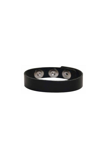 Ego Driven - Leather Cock Ring - Black - Stag Shop