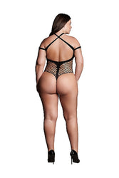 Shots Toys - Le Désir - SHA002 - Leda Teddy - Black - OS/XL - Stag Shop