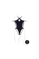 Shots Toys - Le Désir - SHA002 - Leda Teddy - Black - OS/XL - Stag Shop