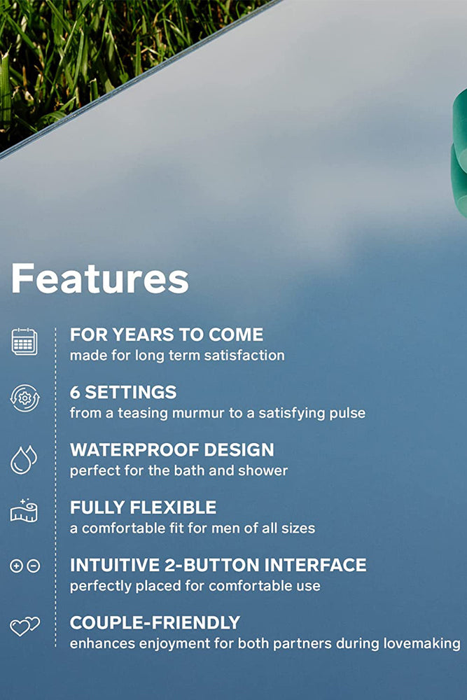 Lelo - Tor 2 Vibrating Cock Ring - Black - Stag Shop