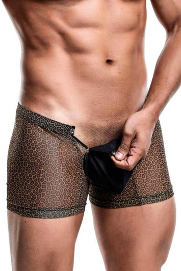 MaleBasics - Pouch Boxer - Leopard Print - Stag Shop