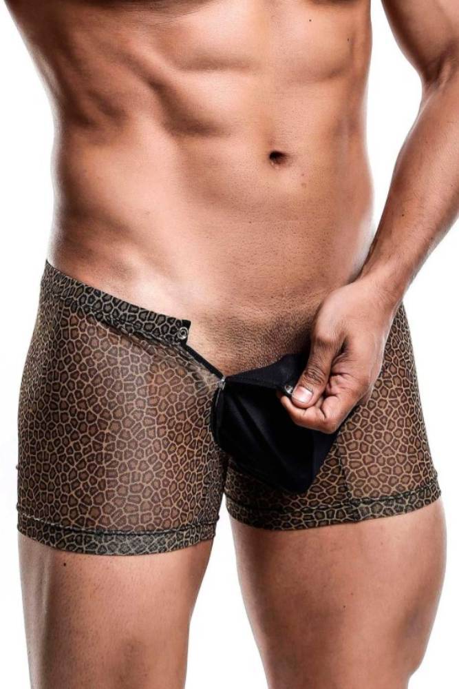 MaleBasics - Pouch Boxer - Leopard Print - Stag Shop