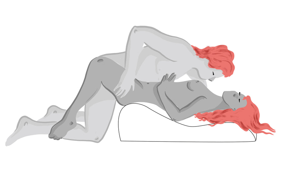 Liberator - Hipster Curved Position Aid - Black - Stag Shop