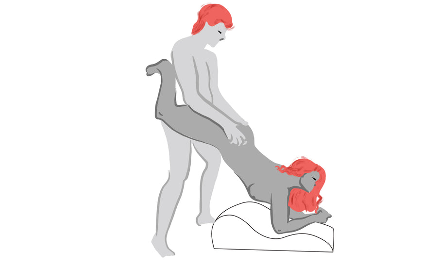 Liberator - Hipster Curved Position Aid - Black - Stag Shop