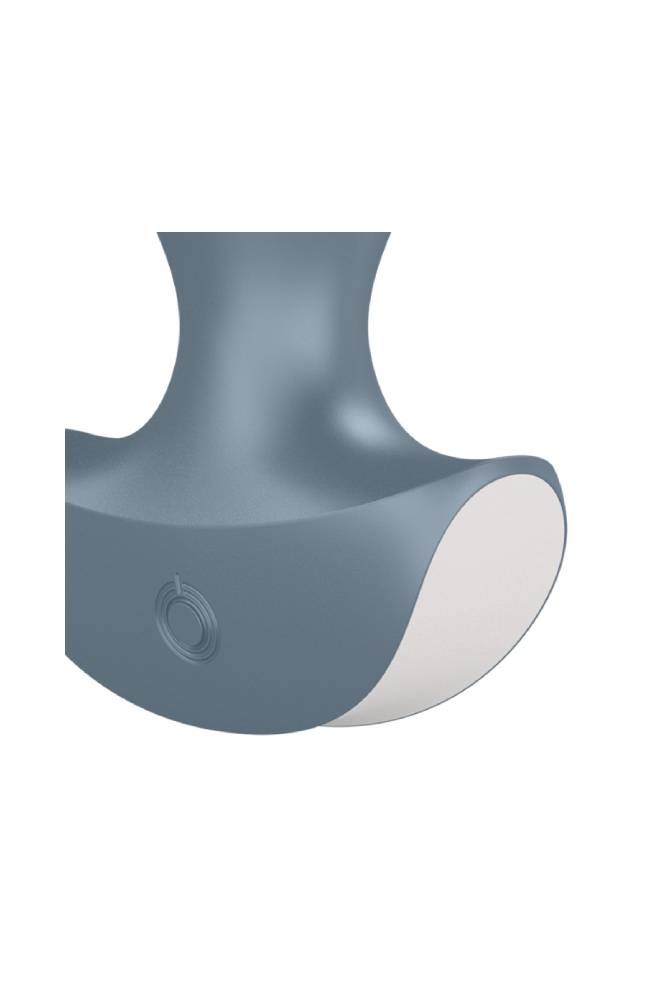 Satisfyer - Lolli 2 - Vibrating Anal Plug - Grey - Stag Shop