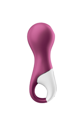 Satisfyer - Lucky Libra Air Pulse Stimulator with Vibration - Purple - Stag Shop