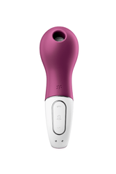 Satisfyer - Lucky Libra Air Pulse Stimulator with Vibration - Purple - Stag Shop