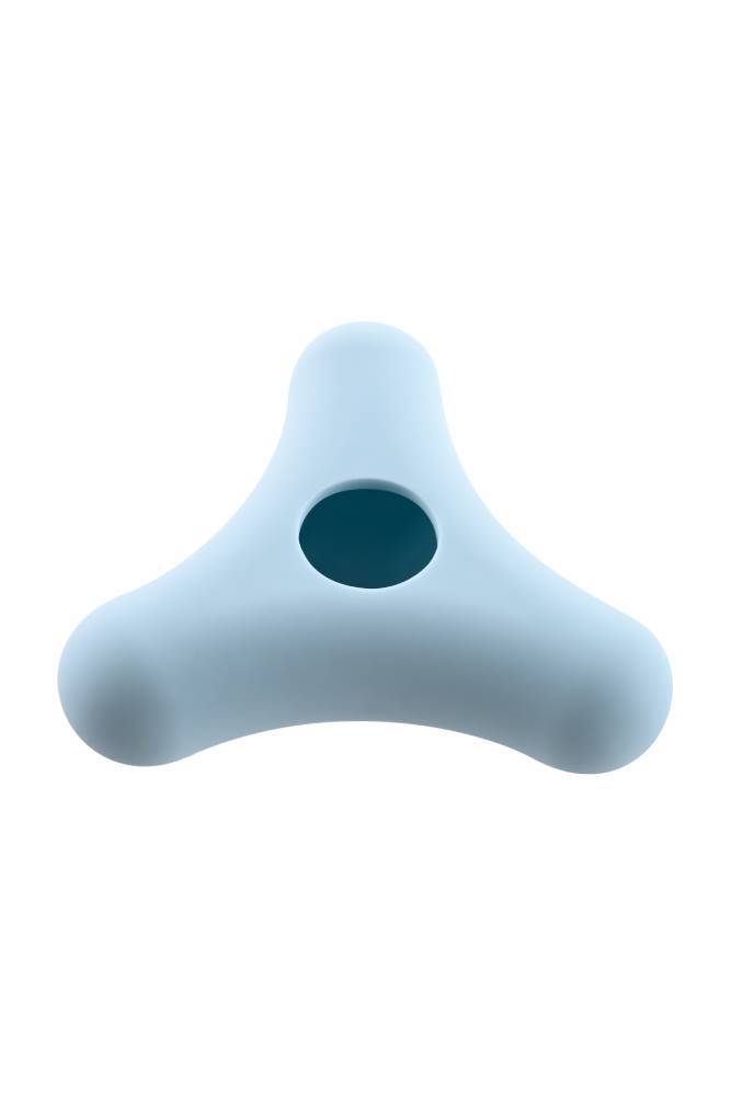 Sportsheets - LUMA - Silicone Dildo & Harness Cushion - Blue - Stag Shop