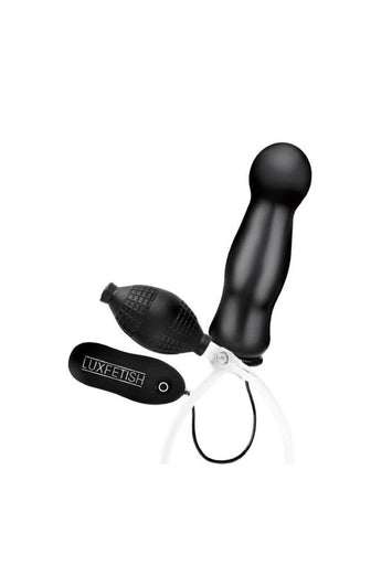 Electric Eel - Lux Fetish - Inflatable Vibrating Plug - Black - Stag Shop