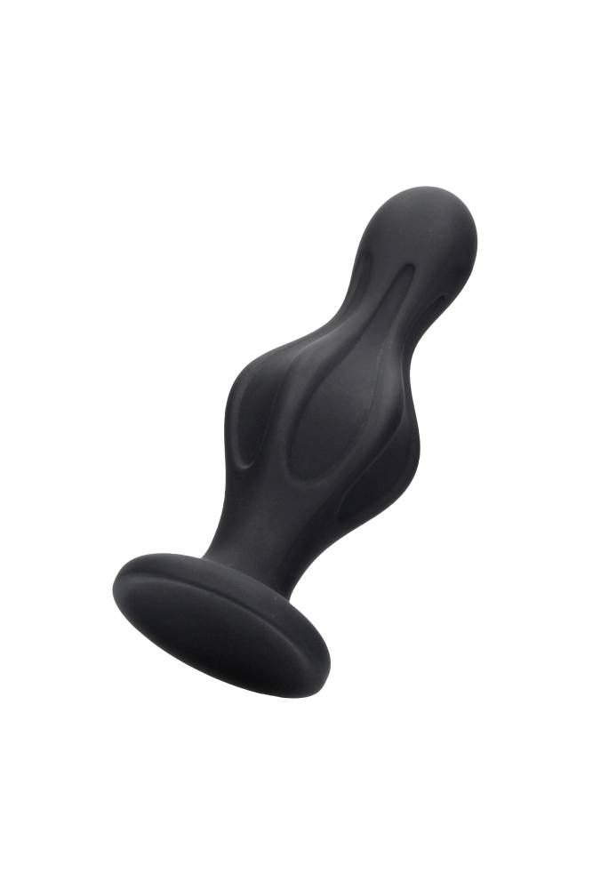 Ouch by Shots Toys - Magic Butt Plug - Black - Stag Shop