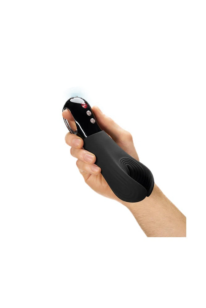 Fun Factory - Manta Vibrating Stroker - Black - Stag Shop