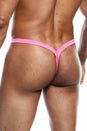 MaleBasics - Y Buns Thong - Hot Pink - Stag Shop