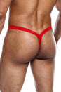 MaleBasics - Y Buns Thong - Red - Stag Shop