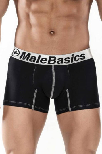 MaleBasics - Performance Boxer - Black - Stag Shop