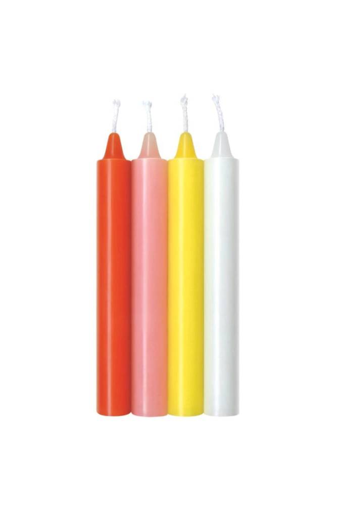 Icon Brands - Make Me Melt Warm Drip Candles - Pastel Colors - Stag Shop