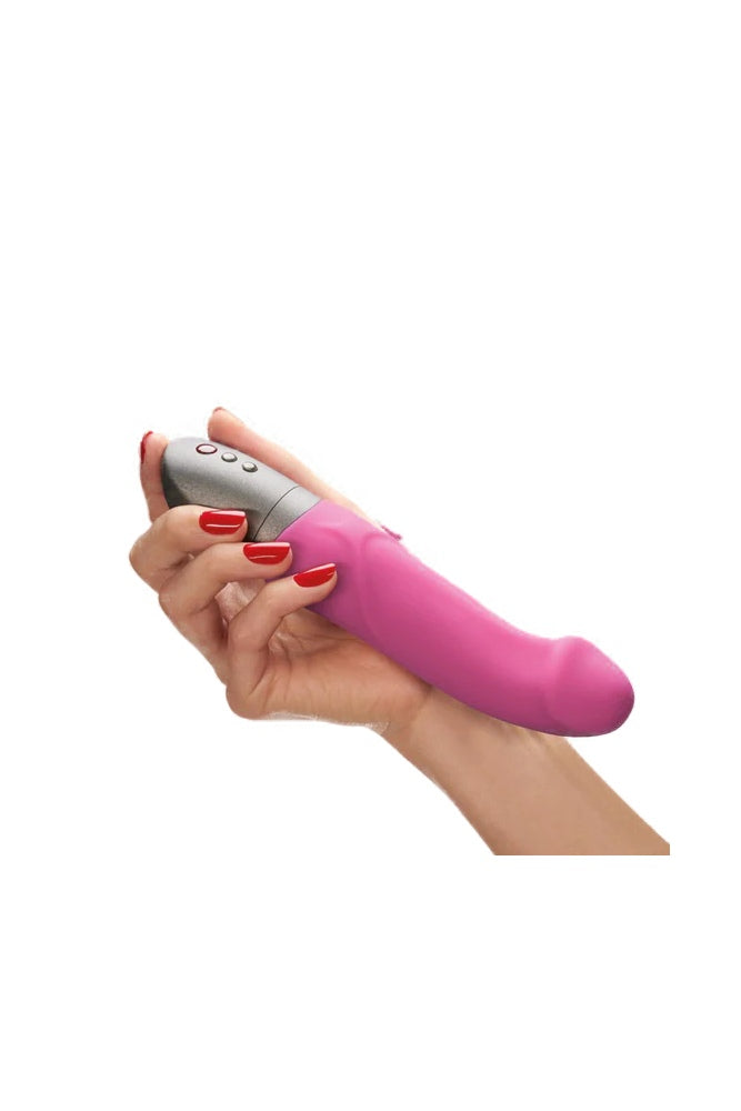 Fun Factory - Battery+ Mr Boss Realistic Vibrator - Blackberry - Stag Shop