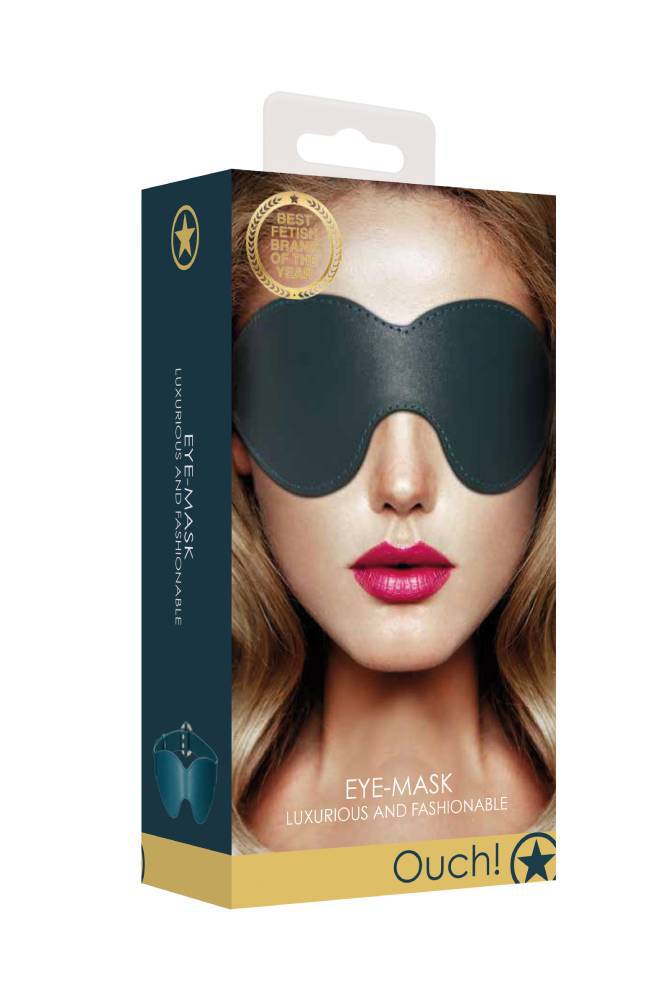 Ouch by Shots Toys - Halo - Eye Mask - Green - Stag Shop