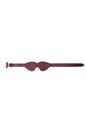Ouch by Shots Toys - Halo - Eye Mask - Burgundy - Stag Shop
