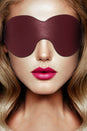 Ouch by Shots Toys - Halo - Eye Mask - Burgundy - Stag Shop