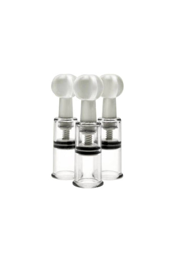 XR Brands - Size Matters - Max Twist Clit and Nipple Triple Sucker Set - Stag Shop