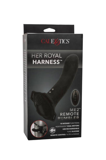 Cal Exotics - Her Royal Harness - ME2 Remote Controlled Rumbler - Black - Stag Shop
