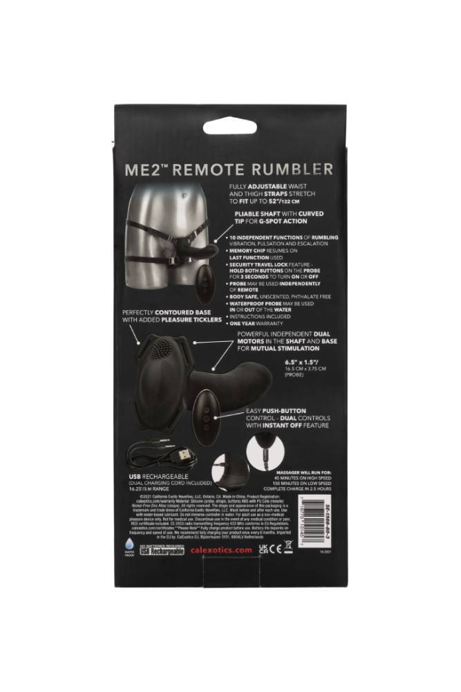 Cal Exotics - Her Royal Harness - ME2 Remote Controlled Rumbler - Black - Stag Shop