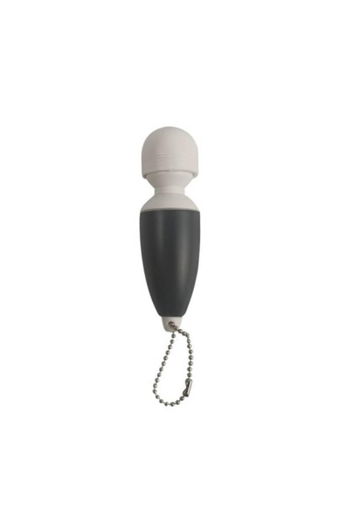 Palmpower - Micro Massager Key Chain - Black/White - Stag Shop