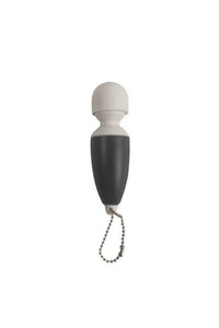 Thumbnail for Palmpower - Micro Massager Key Chain - Black/White - Stag Shop