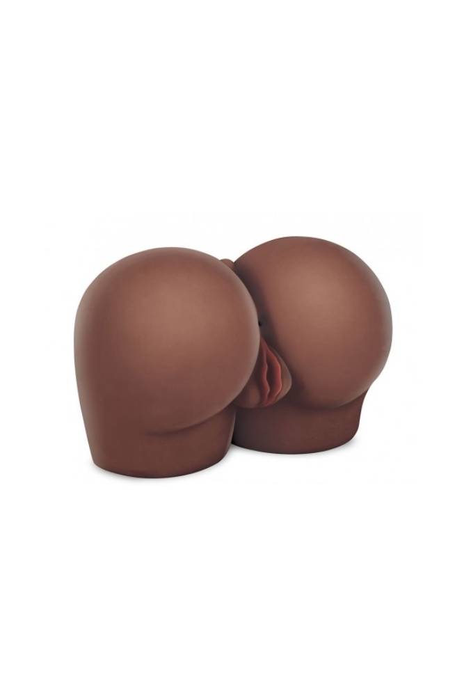 Electric Eel - Luvdollz - Remote Control Doggy Style Pussy & Ass - Brown - Stag Shop