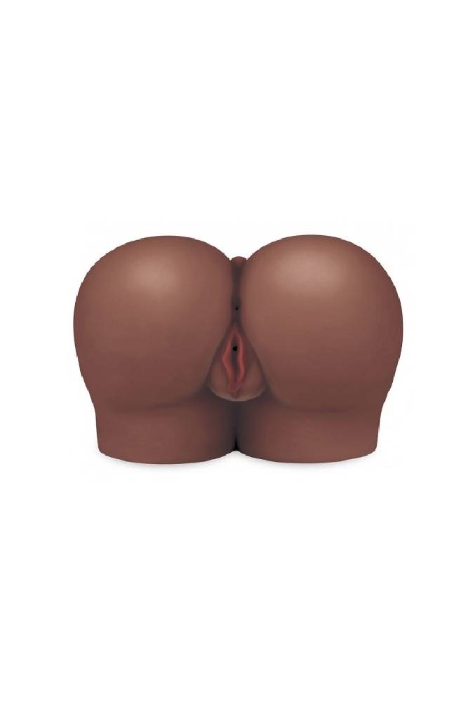 Electric Eel - Luvdollz - Remote Control Doggy Style Pussy & Ass - Brown - Stag Shop