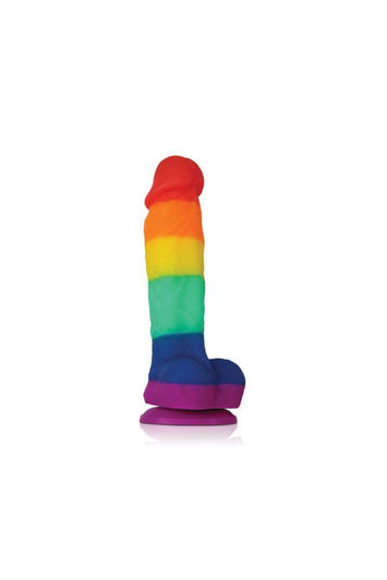 NS Novelties - Colours - Pride Edition - 5 Inch Dildo - Rainbow - Stag Shop