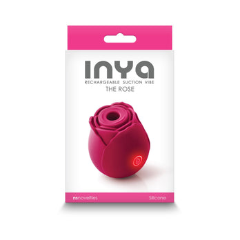 NS Novelties - INYA - The Rose Air Pleasure Vibrator - Rose Red - Stag Shop