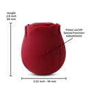 NS Novelties - INYA - The Rose Air Pleasure Vibrator - Rose Red - Stag Shop