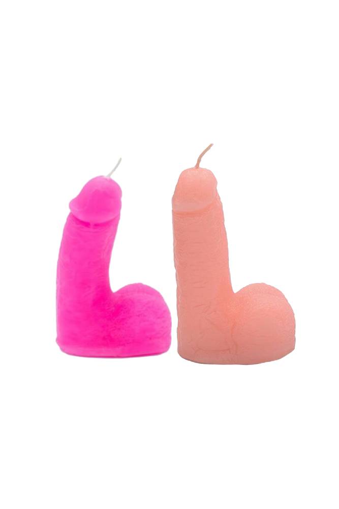 Shibari - Get Lucky - Blow Me Unscented Penis Shaped Candle - Stag Shop