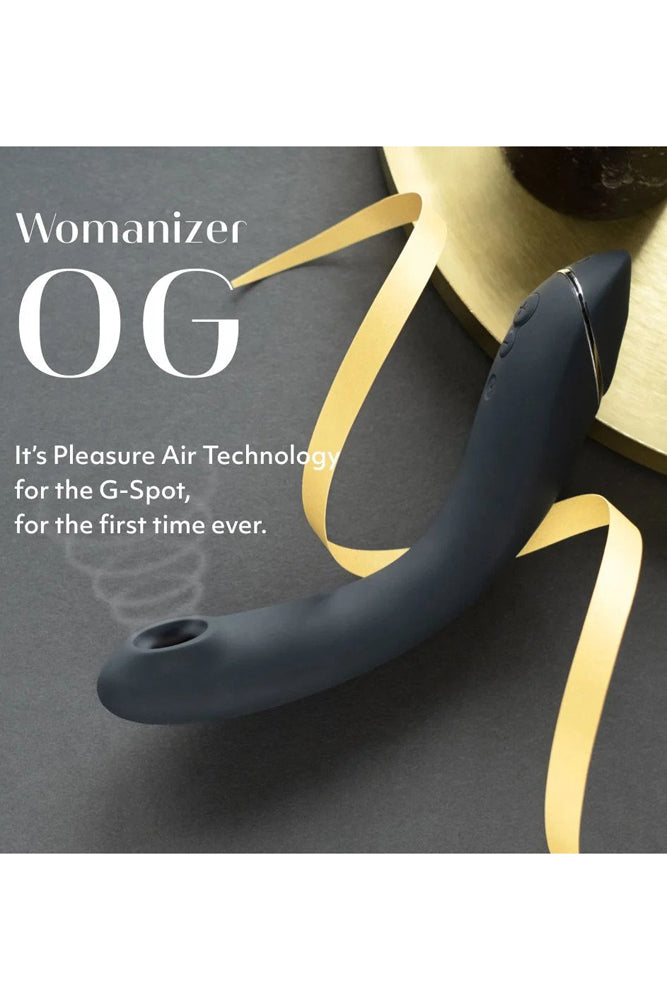 Womanizer - OG Pleasure Air G-Spot Vibrator - Dark Grey - Stag Shop
